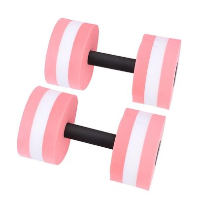 Dilwe Fitness Dumbbell, 1 Pair Foam Heavy Barbells Pool Barbell Aqua Exercises Equipment for Water Aerobics Bodybuilding Training Fitness Yoga()