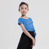11521213 Girls Dance Practice Tied Kids Dance Top Dancewear Baiwu (M/C 130, Royal Blue) view 3