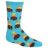 Hot Sox Kids Winter Dogs(M/L) Socks, Sky Blue, 1 Pair, Medium/Large view 1