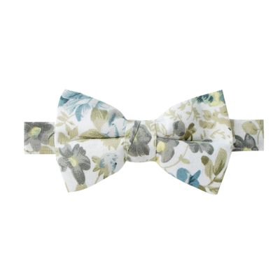 Spring Notion Boys' Cotton Floral Bow Tie 24-Yellow S