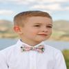 Spring Notion Boys' Cotton Floral Bow Tie 18-Light Pink S view 3