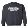 CornBorn Nebraska Huskers Sweatshirt - Crewneck Fleece Forever a Nebraskan - Black - Medium view 1