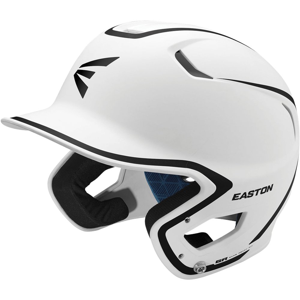 Easton | Z5 2.0 Batting Helmet | Baseball | Senior (7 1/8" - 7 1/2") | Matte Two-Tone White/Black