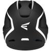 Easton | Z5 2.0 Batting Helmet | Baseball | Senior (7 1/8" - 7 1/2") | Matte Two-Tone Black/White view 2