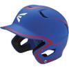 Easton | Z5 2.0 Batting Helmet | Baseball | Senior (7 1/8" - 7 1/2") | Matte Two-Tone Royal/Red view 1