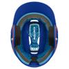 Easton | Z5 2.0 Batting Helmet | Baseball | Senior (7 1/8" - 7 1/2") | Matte Two-Tone Royal/Red view 3