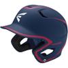 Easton | Z5 2.0 Batting Helmet | Baseball | Junior (6 1/2" - 7 1/8") | Matte Two-Tone Navy/Red view 1