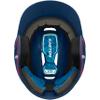 Easton | Z5 2.0 Batting Helmet | Baseball | Junior (6 1/2" - 7 1/8") | Matte Two-Tone Navy/Red view 3