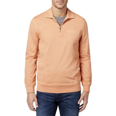 Club Room Mens Knit Pullover Sweater, Orange, Medium