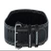 NEW Hugger Weightlifting Belt Buckle 4" Fitness Exercise Training Back Support (Black, Medium) view 3