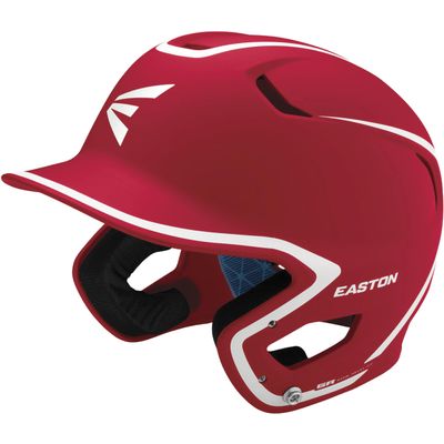 Easton | Z5 2.0 Batting Helmet | Baseball | Junior (6 1/2" - 7 1/8") | Matte Two-Tone Red/White