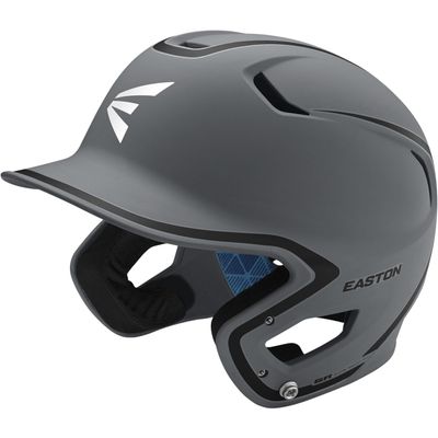 Easton | Z5 2.0 Batting Helmet | Baseball | Junior (6 1/2" - 7 1/8") | Matte Two-Tone Charcoal/Black