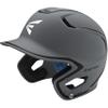 Easton | Z5 2.0 Batting Helmet | Baseball | Junior (6 1/2" - 7 1/8") | Matte Two-Tone Charcoal/Black view 1