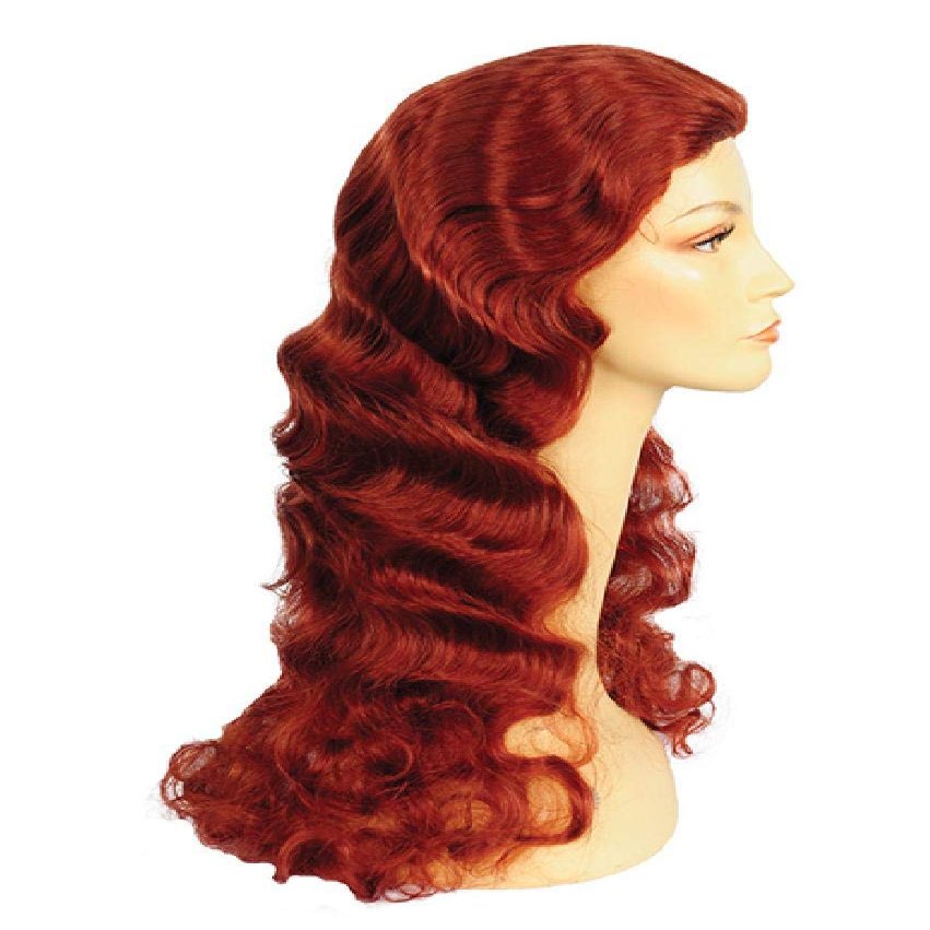 Lacey Wigs Adult Showgirl Wig Dark Green