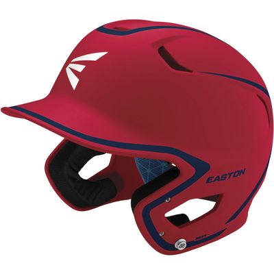 Easton | Z5 2.0 Batting Helmet | Baseball | Junior (6 1/2" - 7 1/8") | Matte Two-Tone Red/Navy