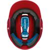 Easton | Z5 2.0 Batting Helmet | Baseball | Junior (6 1/2" - 7 1/8") | Matte Two-Tone Red/Navy view 3