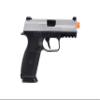 FN Herstal FNS-9 Spring Powered Airsoft Pistol, Silver-Black view 2
