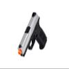 FN Herstal FNS-9 Spring Powered Airsoft Pistol, Silver-Black view 3