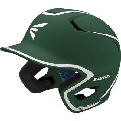 Easton | Z5 2.0 Batting Helmet | Baseball | Senior (7 1/8" - 7 1/2") | Matte Two-Tone Green/White