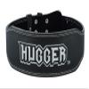 NEW Hugger Weightlifting Belt Buckle 4" Fitness Exercise Training Back Support (Black, XLarge) view 2