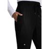 BARCO One Boost Classic Fit Scrub Jogger for Women  Black, 3-Pocket Mid-Rise Pants w/ 360 Spandex Stretch, Moisture Wicking, Anti-Static and Quick-Shed  Large, Regular Fit view 2