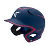 Easton | Z5 2.0 Batting Helmet | Baseball | Senior (7 1/8" - 7 1/2") | Matte Two-Tone Navy/Red view 1