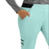 Grey's Anatomy Impact GIP504 Elastic Waist Pant Surf Aqua XS view 3