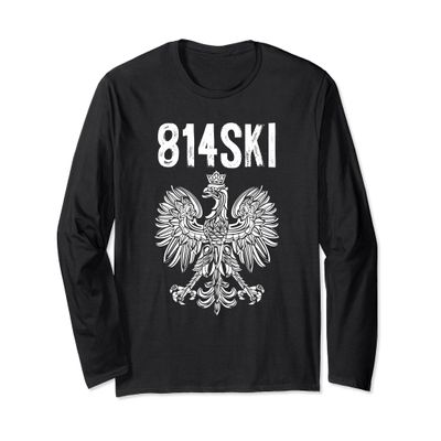 814SKI Erie Pennsylvania Polish Pride Long Sleeve