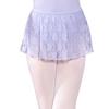 116243502 Kids Lace Skirt Match Leotard Ballet Skirts for Girl (L/C 140, Lavender) view 2