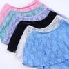116243502 Kids Lace Skirt Match Leotard Ballet Skirts for Girl (M/C 130, Ice Blue) view 3
