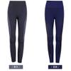 Amesin Waist Shaper Slimming Pants Women Fitness Seamless Yoga Leggings (Large, X- Large, Black Navy) view 2