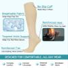 ACTINPUT 8 Pairs Compression Socks Women & Men -Best Medical,Travel & Flight Socks-Running & Fitness (L/XL, Nude) view 4