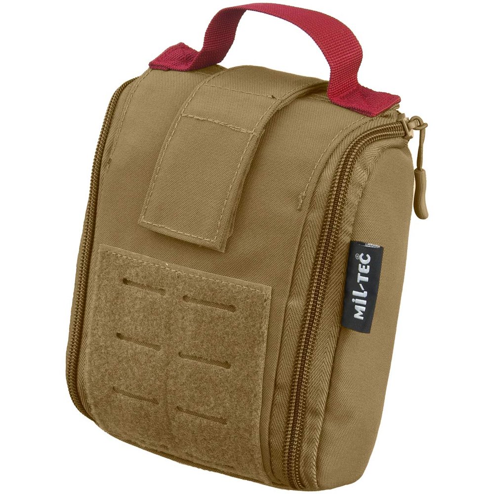 Mil-Tec Individual First Aid Kit Laser Cut Pouch Dark Coyote