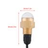 Acouto boat plug underwater light 12V Copper Blue Underwater Light Lamp For Marine Boat Yacht view 2