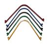 Henri de Rivel Adjustable Gullet Plates for IGP Saddles  Easy Replacement, Multiple Sizes, Custom Fit for Horse Saddles - Blue - MW view 1