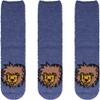 BambooMN Women's Super Soft Warm Microfiber Fuzzy Cozy Animal Socks, 06 Lion, 3 Pairs Value Pack view 1