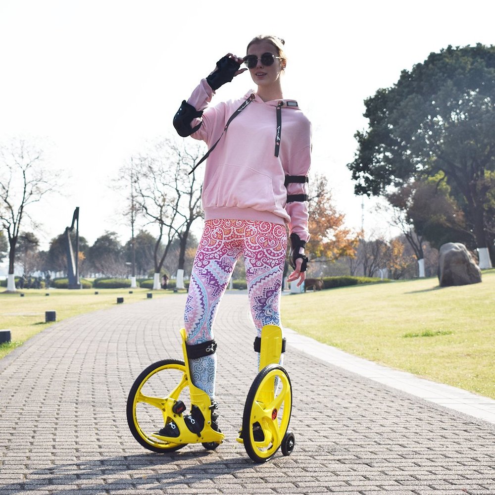 AsymaDesign Cycle Skates (Yellow)