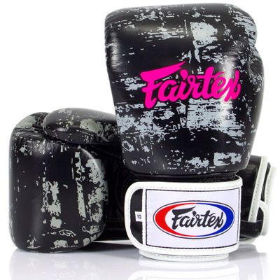 Fairtex BGV1 Muay Thai Boxing Training Sparring Gloves for Men, Women, Kids| Premium Quality, Light Weight & Shock Absorbent 8 oz Boxing Gloves -Dark Cloud