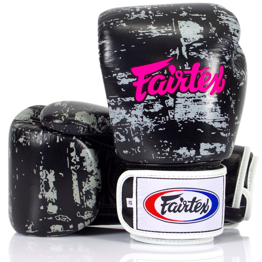 Fairtex BGV1 Muay Thai Boxing Training Sparring Gloves for Men, Women, Kids| Premium Quality, Light Weight & Shock Absorbent 8 oz Boxing Gloves -Dark Cloud