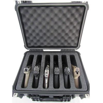 Apache 4800 Range Case Foam Insert for 6 Handguns and Magazines (Foam ONLY)