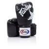 Fairtex BGV1 Muay Thai Boxing Training Sparring Gloves for Men, Women, Kids| Premium Quality, Light Weight & Shock Absorbent 10 oz Boxing Gloves -Nation Black view 1