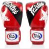 Fairtex BGV1 Muay Thai Boxing Training Sparring Gloves for Men, Women, Kids| Premium Quality, Light Weight & Shock Absorbent 8 oz Boxing Gloves -Nation Red view 3