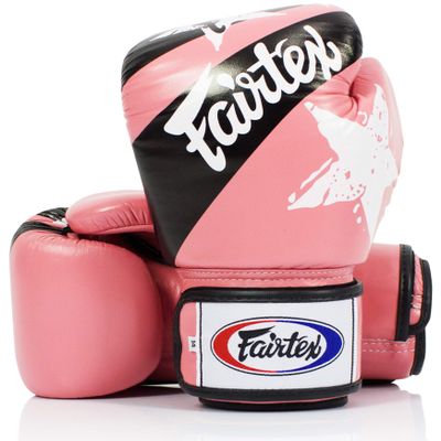 Fairtex BGV1 Muay Thai Boxing Training Sparring Gloves for Men, Women, Kids| Premium Quality, Light Weight & Shock Absorbent 8 oz Boxing Gloves -Nation Pink