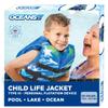 Oceans7 US Coast Guard-Approved, Type III  Kids Life Jacket  Personal Flotation Device with Comfortable Flex-Form-Fit Open-Sided Design  Blue/White view 1