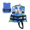 Oceans7 US Coast Guard-Approved, Type III  Kids Life Jacket  Personal Flotation Device with Comfortable Flex-Form-Fit Open-Sided Design  Blue/White view 3