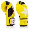 Fairtex BGV1 Muay Thai Boxing Training Sparring Gloves for Men, Women, Kids| Premium Quality, Light Weight & Shock Absorbent 8 oz Boxing Gloves -Nation Yellow view 4