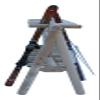 21-Place Freestanding Log Ski Rack Holder, Indoor & Outdoor Snowboard Racks, Standing Storage, Garage Racks for Snow Skis & Poles, Durable Snowboard Rack Garage Storage Organizer - Natural view 4