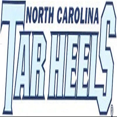 4 Inch North Carolina Tar Heels Logo Decal UNC University Tarheels NC Removable Wall Sticker Art NCAA Home Room Decor 4 by 1 Inches