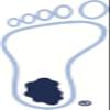 4 Inch Tar Heels Footprint Foot Print Decal UNC University of North Carolina Tarheels NC Removable Wall Sticker Art NCAA Home Room Decor 4 by 1 1/2 Inches view 1