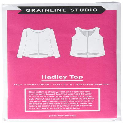 Grainline Studio Hadley Top Ptrn